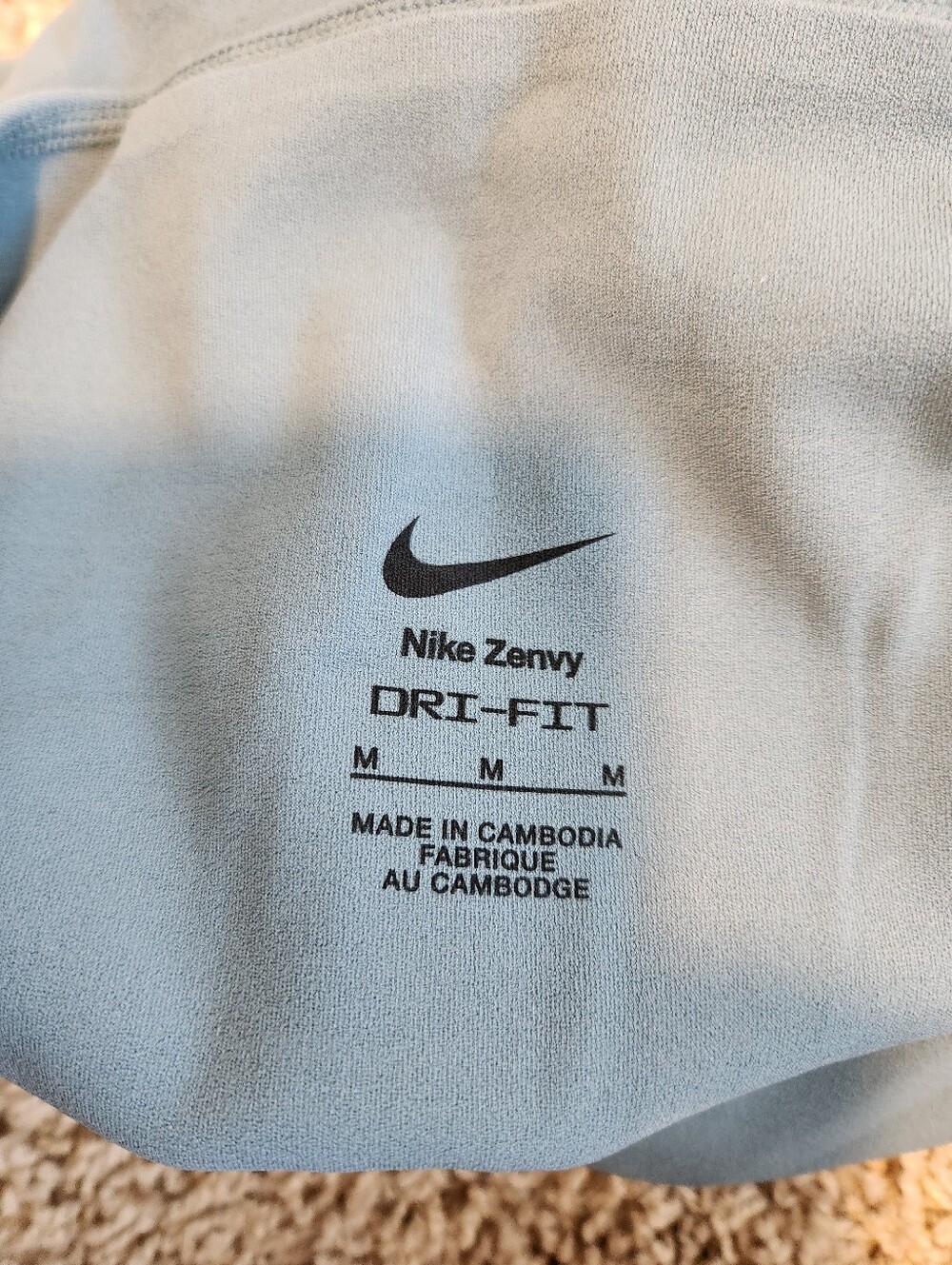 Nike Zenvy High Waisted 8" Biker Shorts In Teal Size Medium - Picture 5 of 9